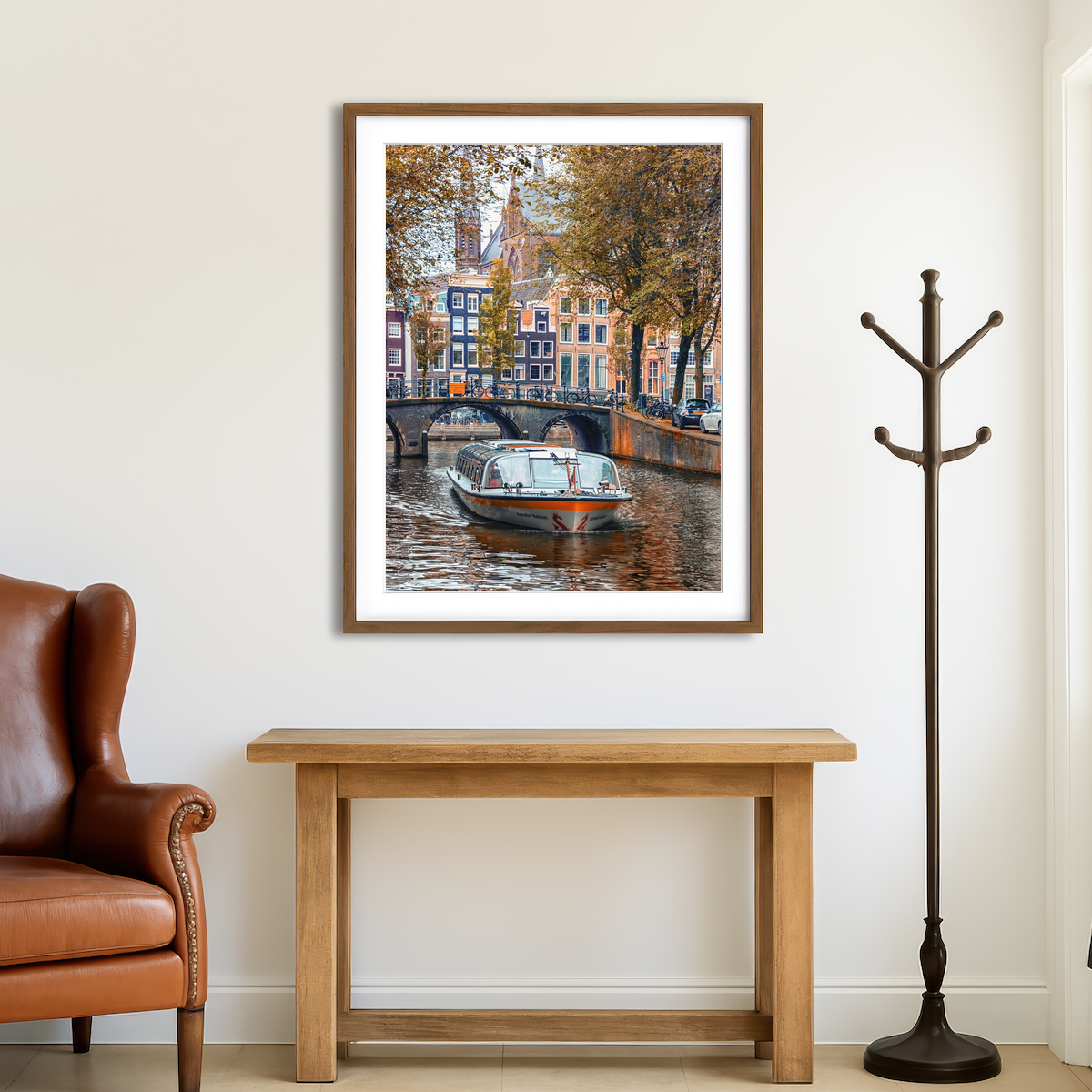 AUTO-MOCKUP ROOM | Romantic Amsterdam Wall Art