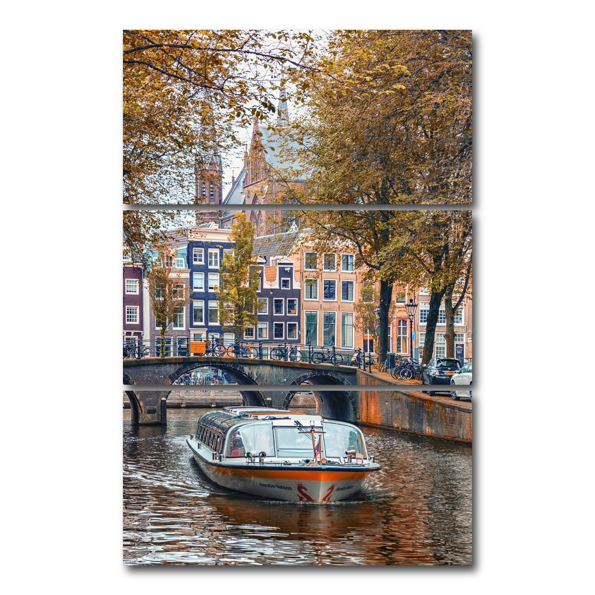 AUTO-MOCKUP WHITE | Romantic Amsterdam | 3 Piece | Gallery Wrap Canvas | group=12x24_stacked