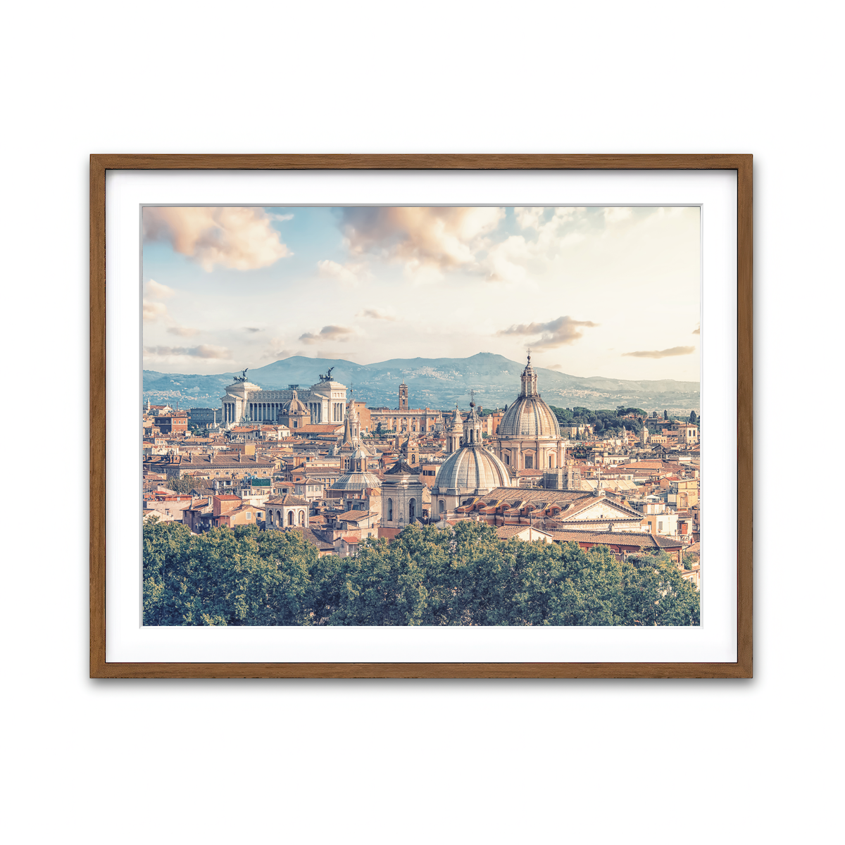 Framed Print 4x3 Walnut