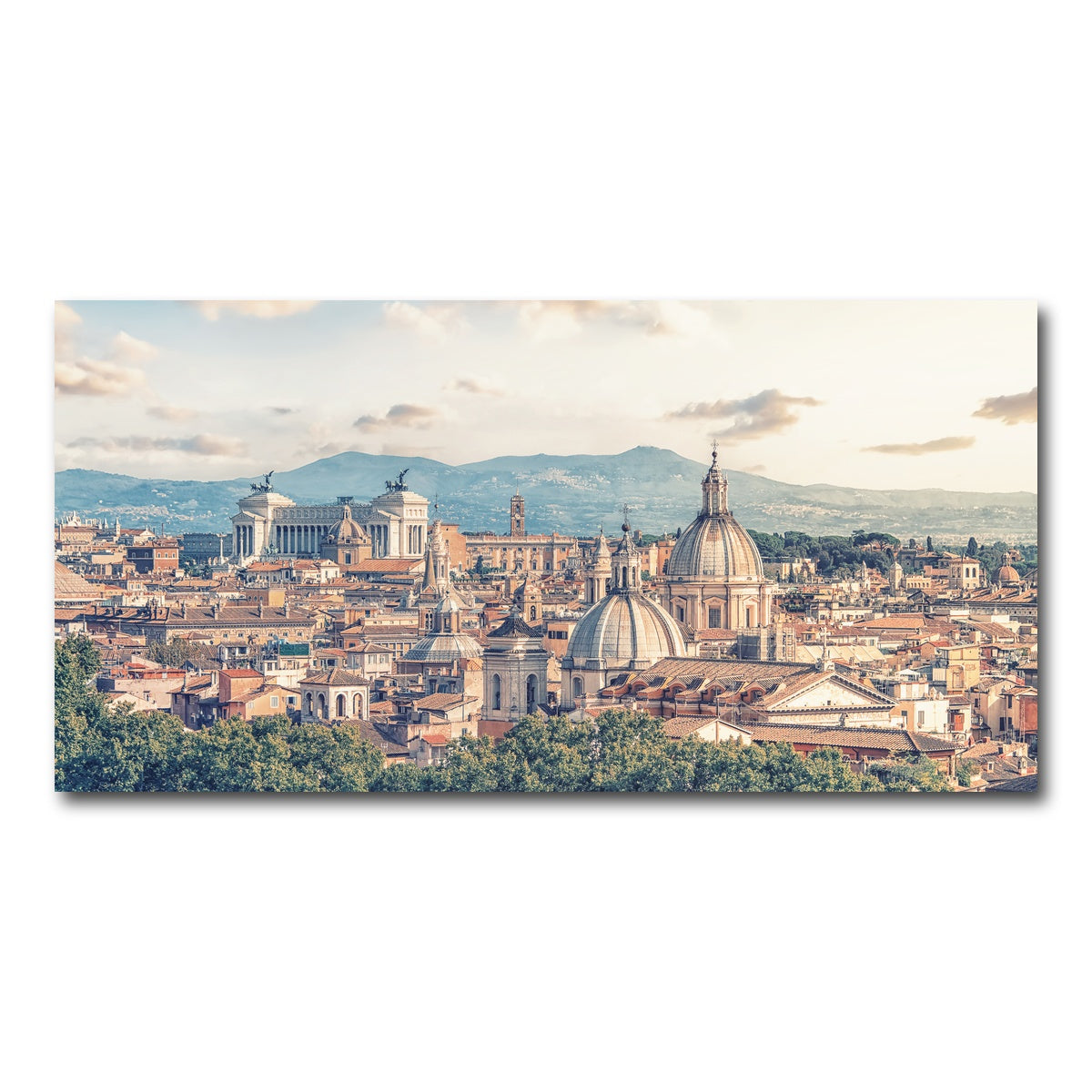 AUTO-MOCKUP WHITE | Rome Roofs | 1 Piece | Gallery Wrap Canvas | group=2x1
