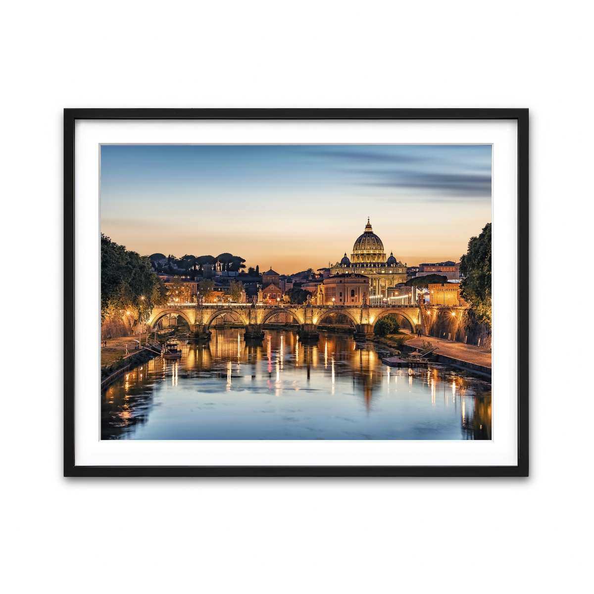 Framed Print 4x3 Black