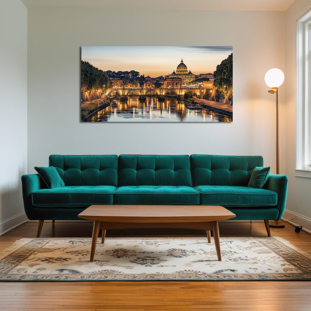 AUTO-MOCKUP ROOM | Rome Sunset