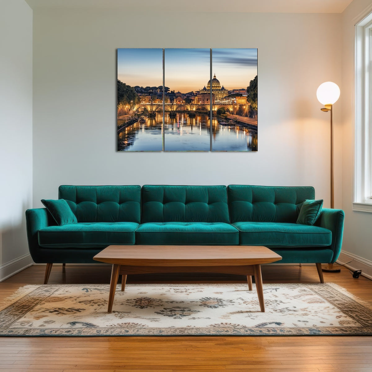 AUTO-MOCKUP ROOM | Rome Sunset