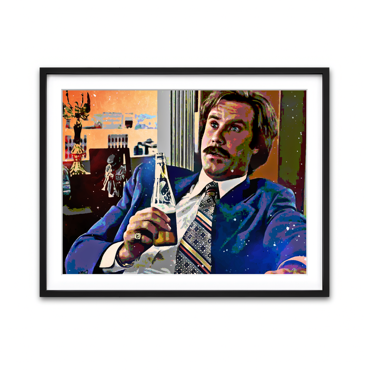Framed Print 4x3 Black