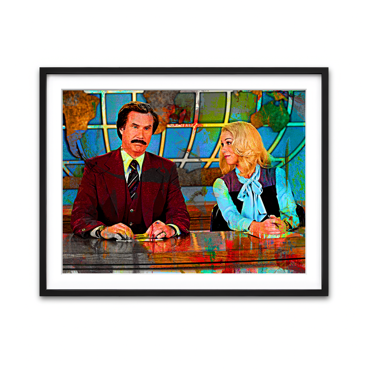 Framed Print 4x3 Black