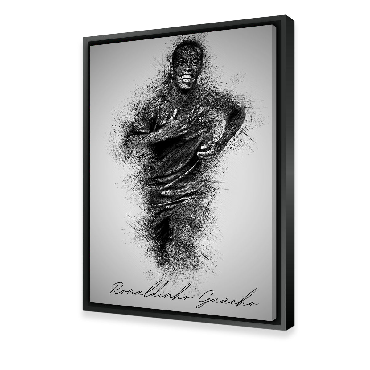 Ronaldinho Gaúcho Wall Art