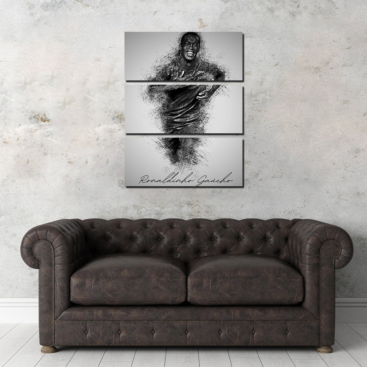 Ronaldinho Gaúcho Wall Art