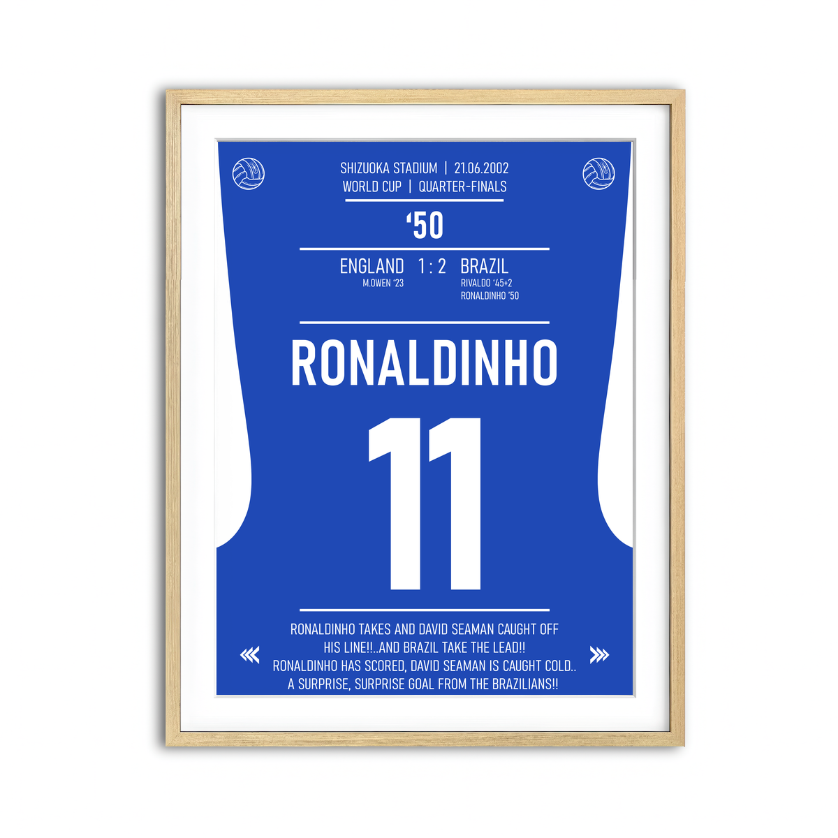 Framed Print 3x4 Natural