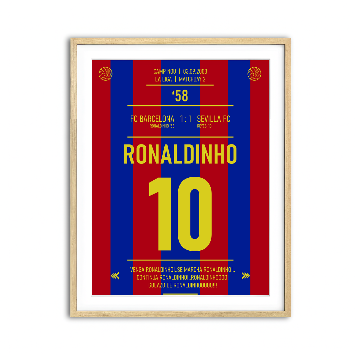 Framed Print 3x4 Natural