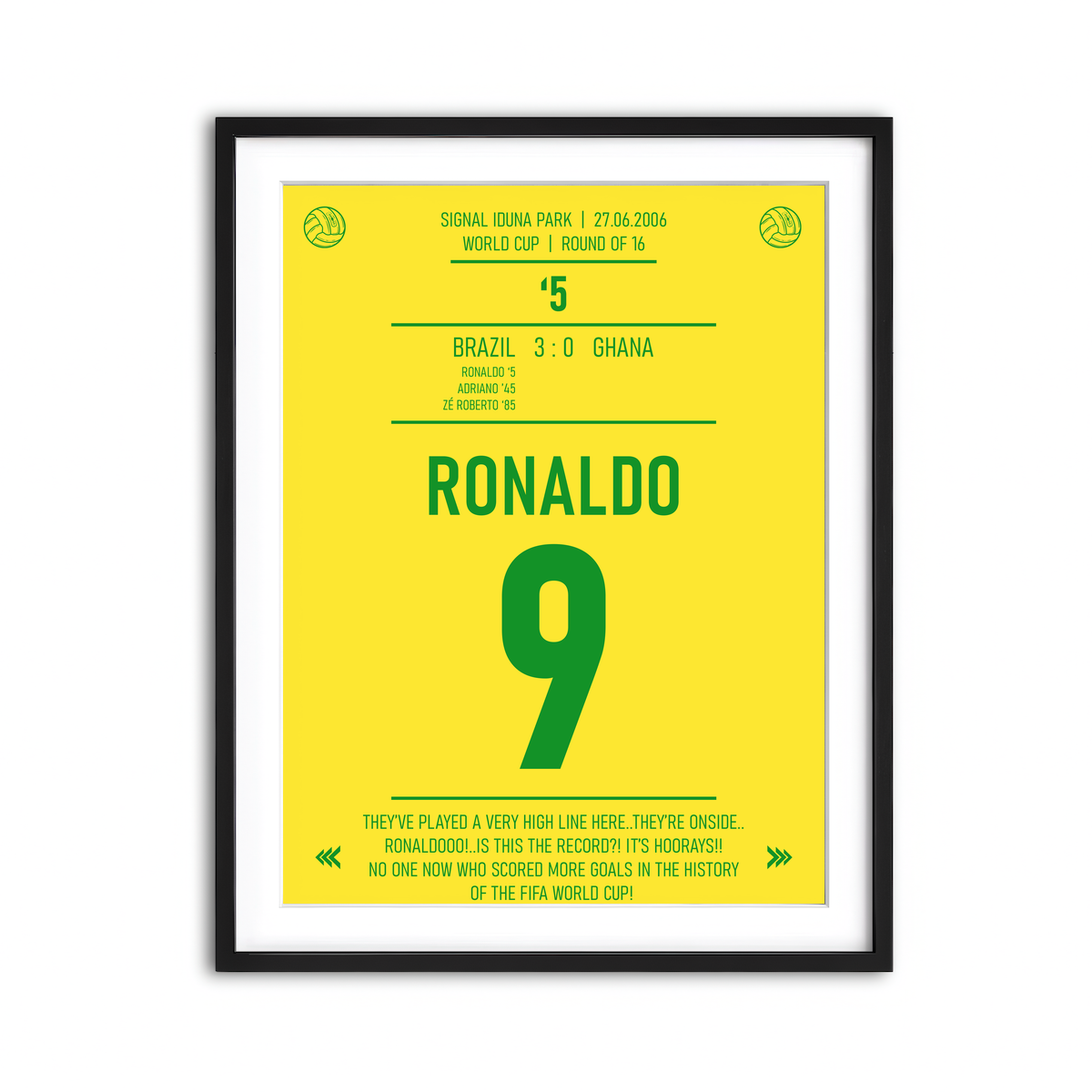 Framed Print 3x4 Black