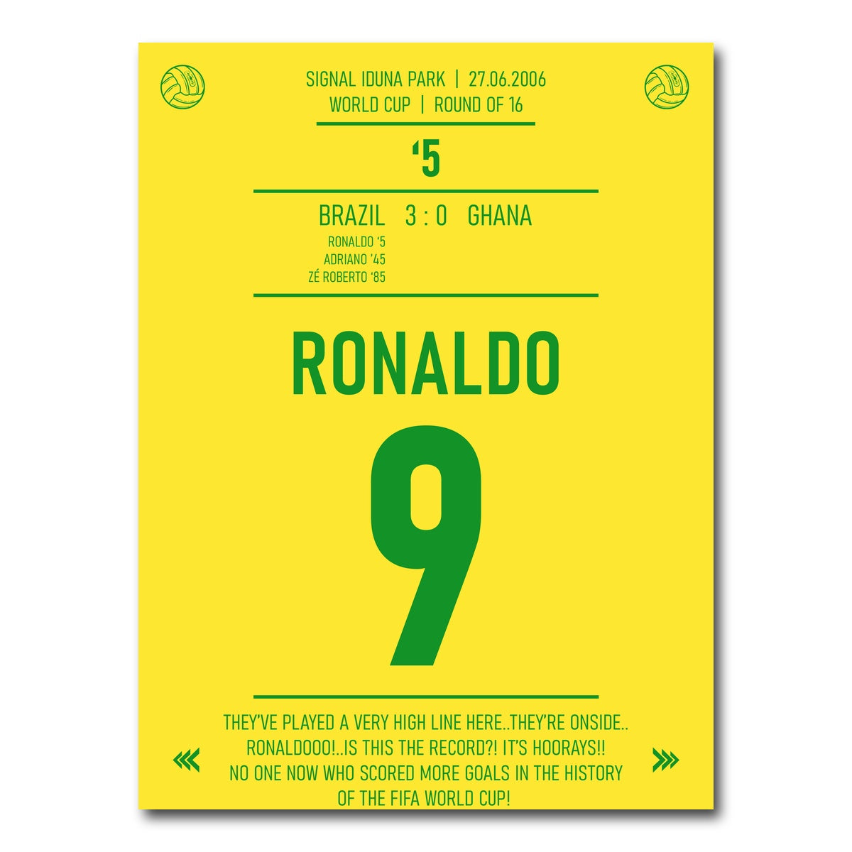 AUTO-MOCKUP WHITE | Ronaldo Jersey | 1 Piece | Gallery Wrap Canvas | group=3x4