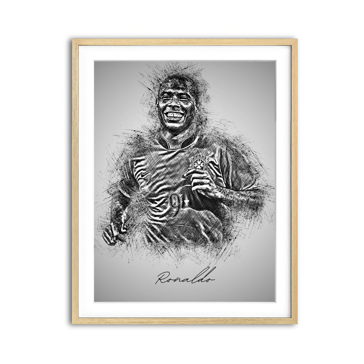 Framed Print 3x4 Natural