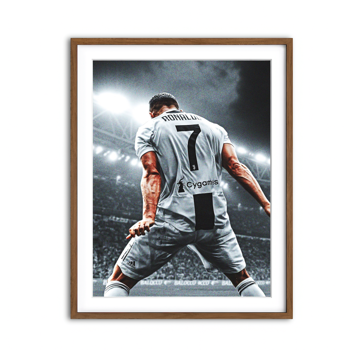 Framed Print 3x4 Walnut