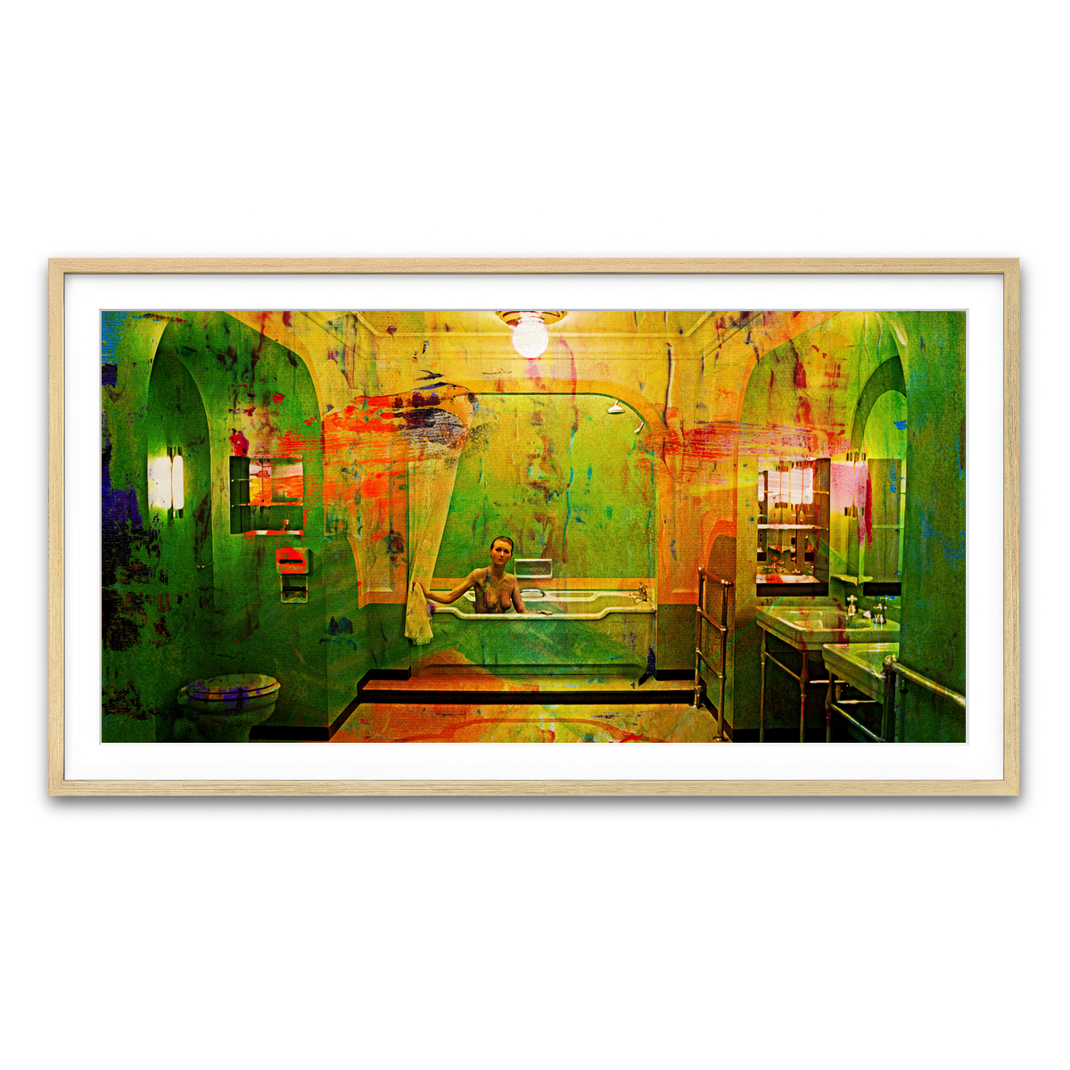 Framed Print 2x1 Natural