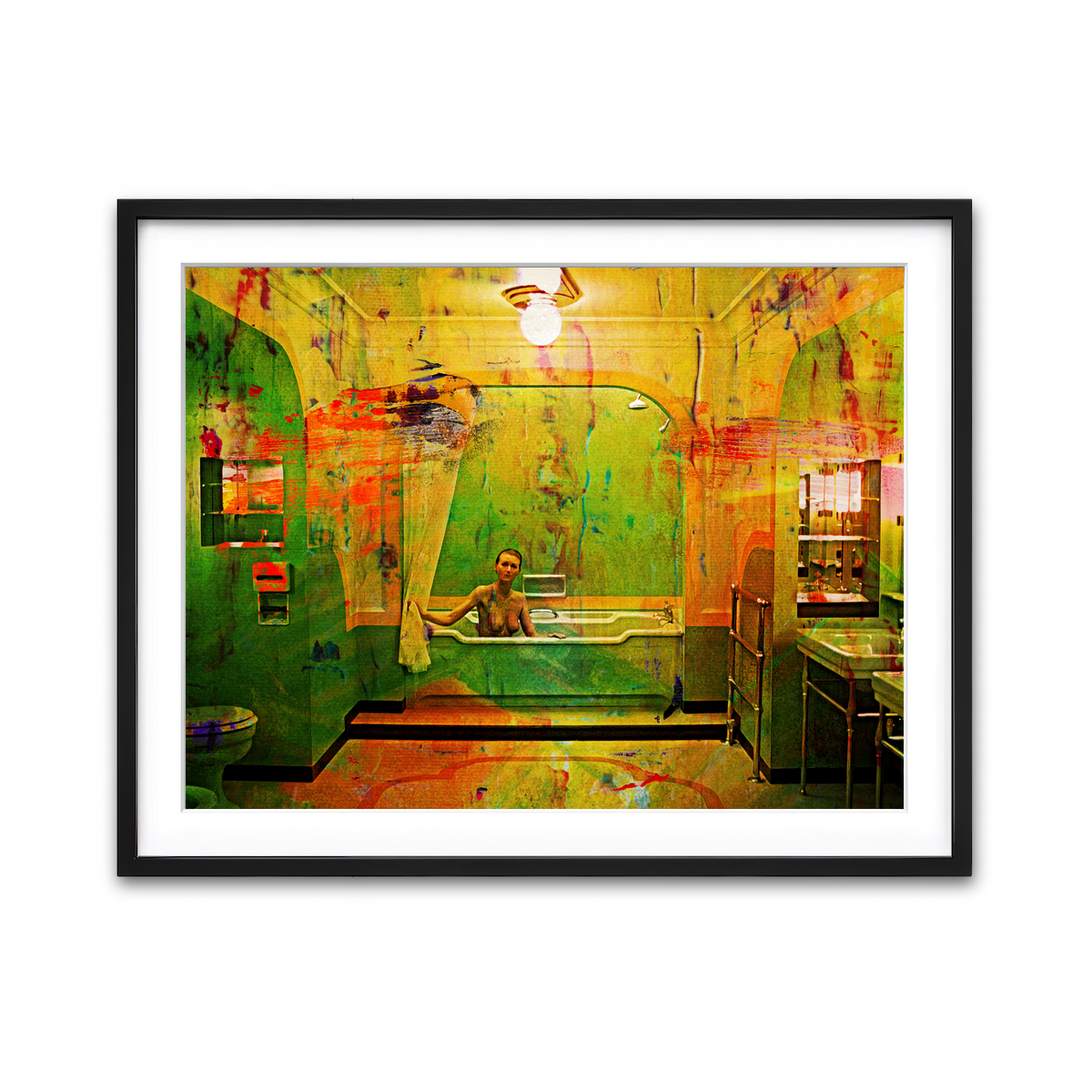 Framed Print 4x3 Black