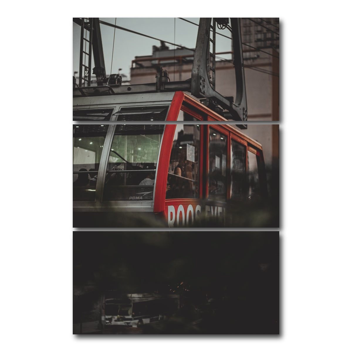 AUTO-MOCKUP WHITE | Roosevelt Island Tram | 3 Piece | Gallery Wrap Canvas | group=12x24_stacked
