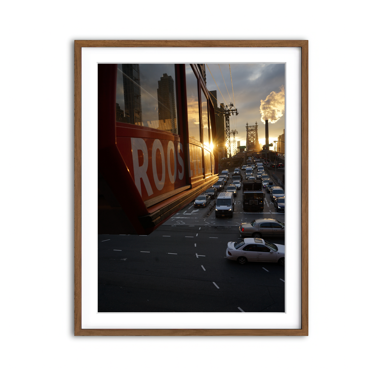 Framed Print 3x4 Walnut