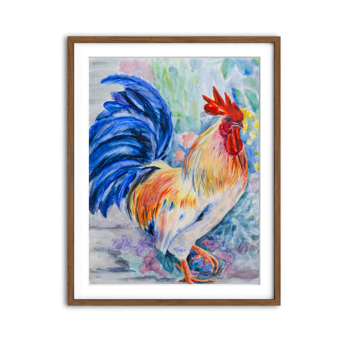 Framed Print 3x4 Walnut