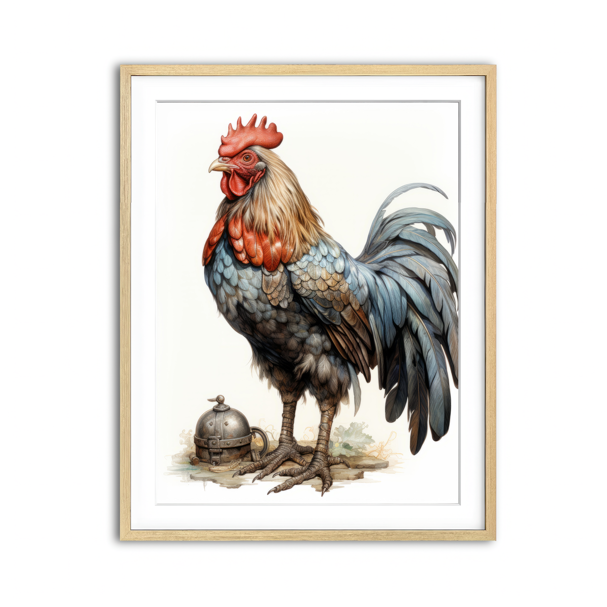 Framed Print 3x4 Natural