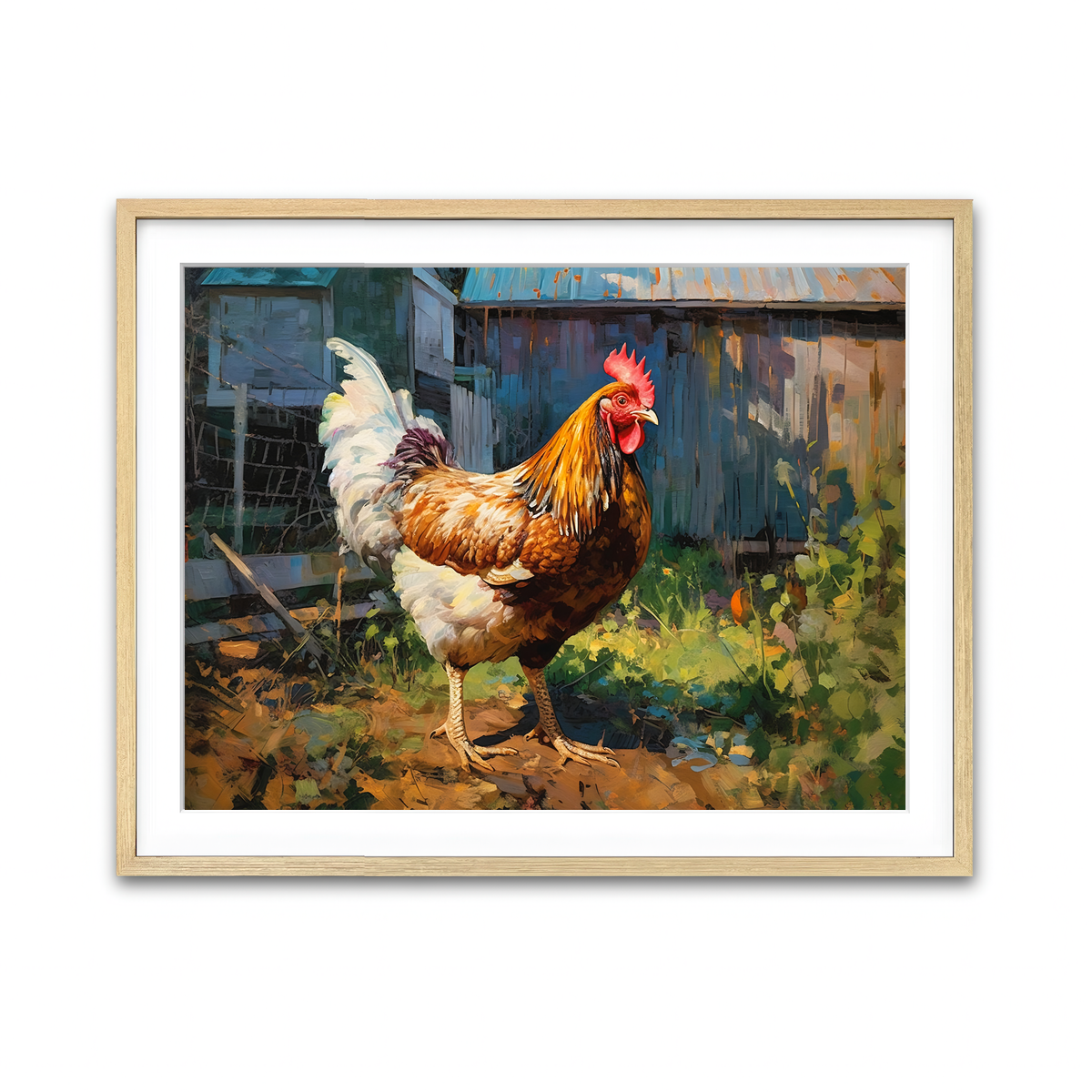 Framed Print 4x3 Natural