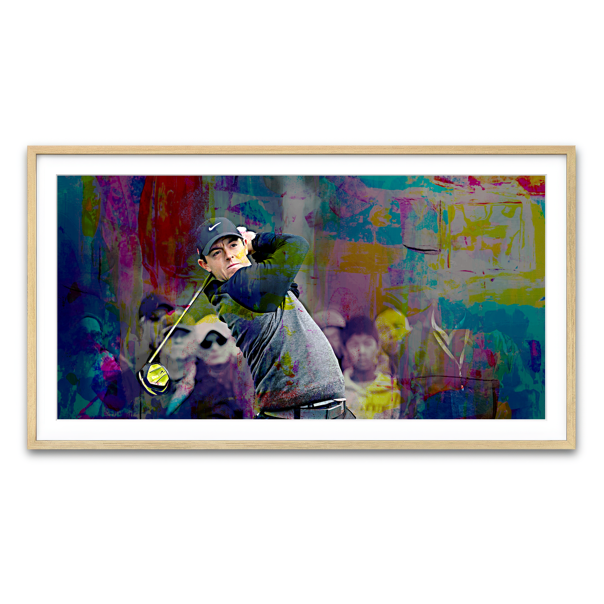 Framed Print 2x1 Natural