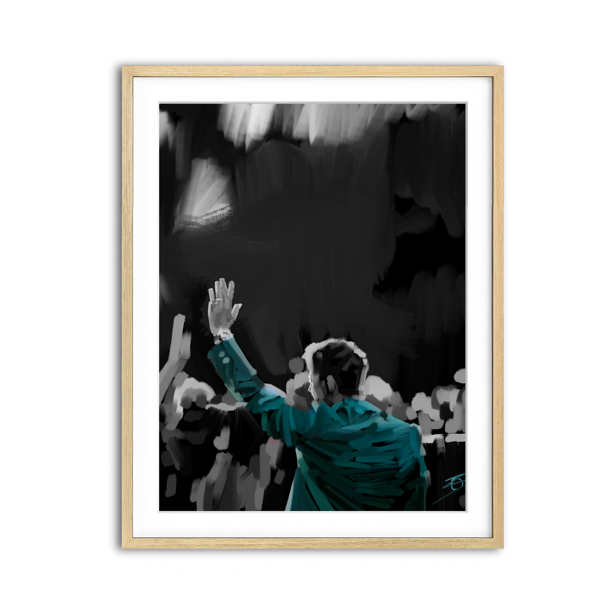 Framed Print 3x4 Natural