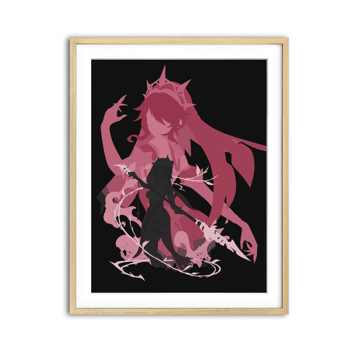 Framed Print 3x4 Natural