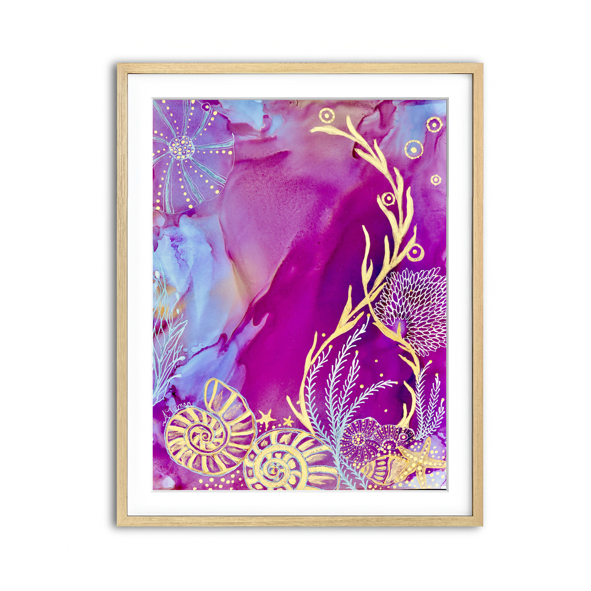 Framed Print 3x4 Natural