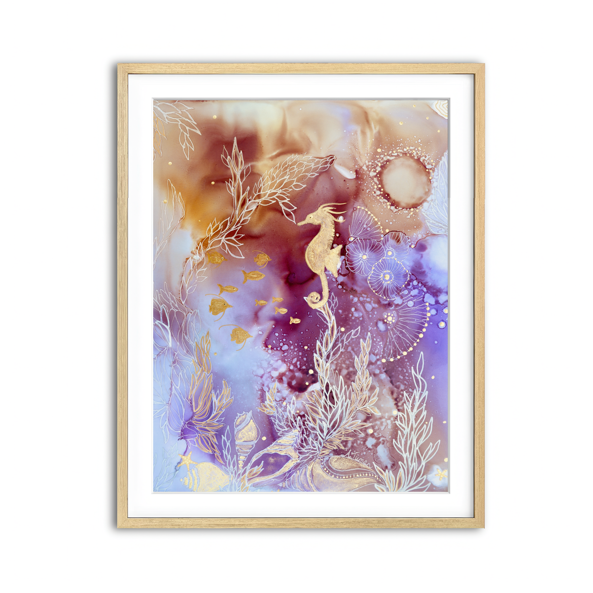 Framed Print 3x4 Natural