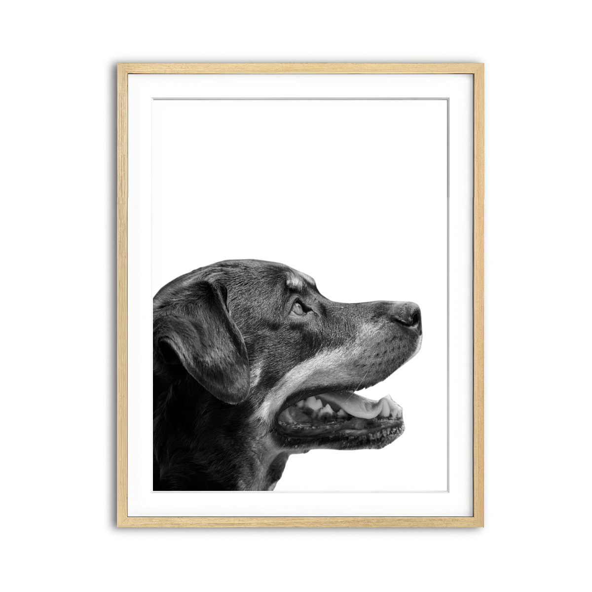 Framed Print 3x4 Natural