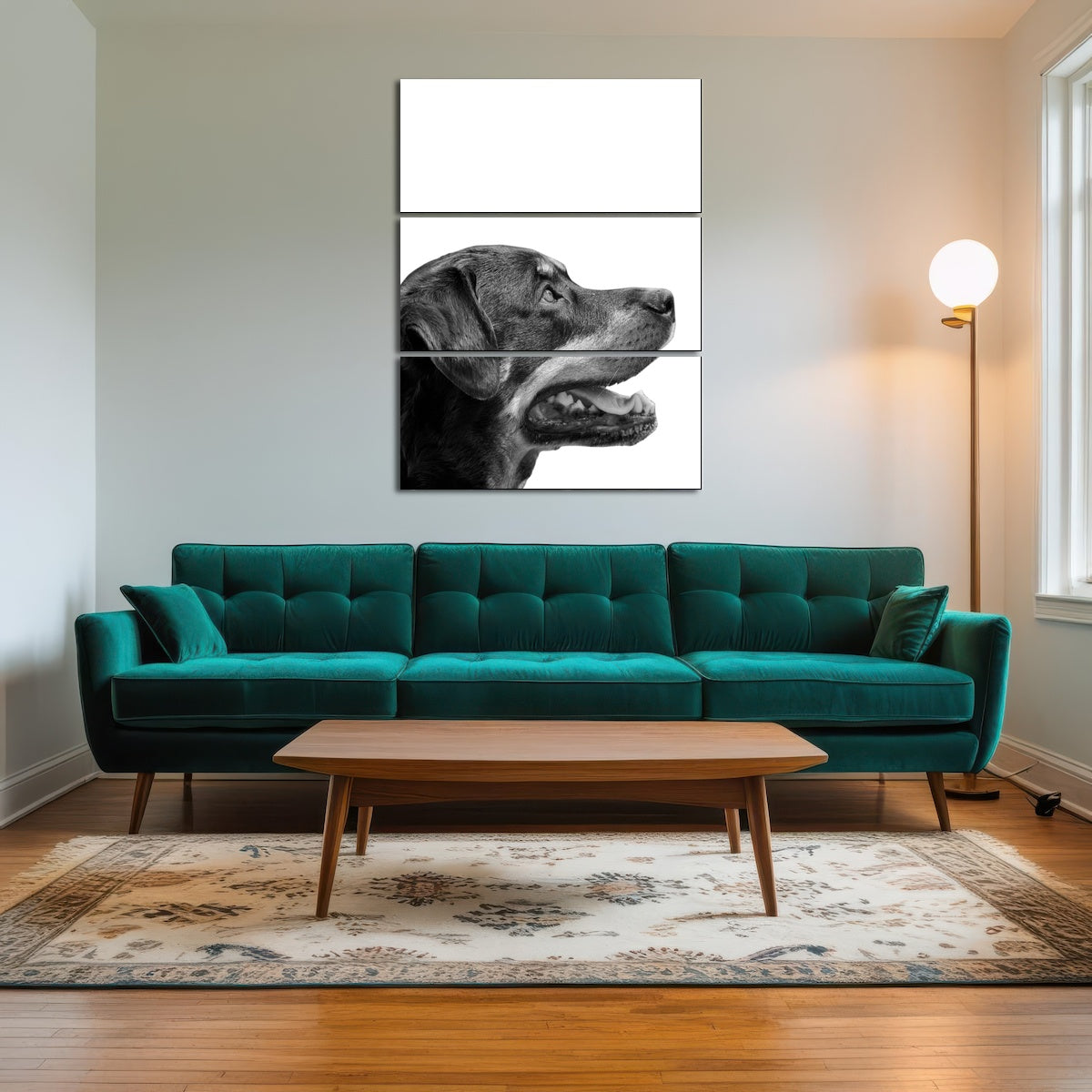 AUTO-MOCKUP ROOM | Rottweiler Dog Face