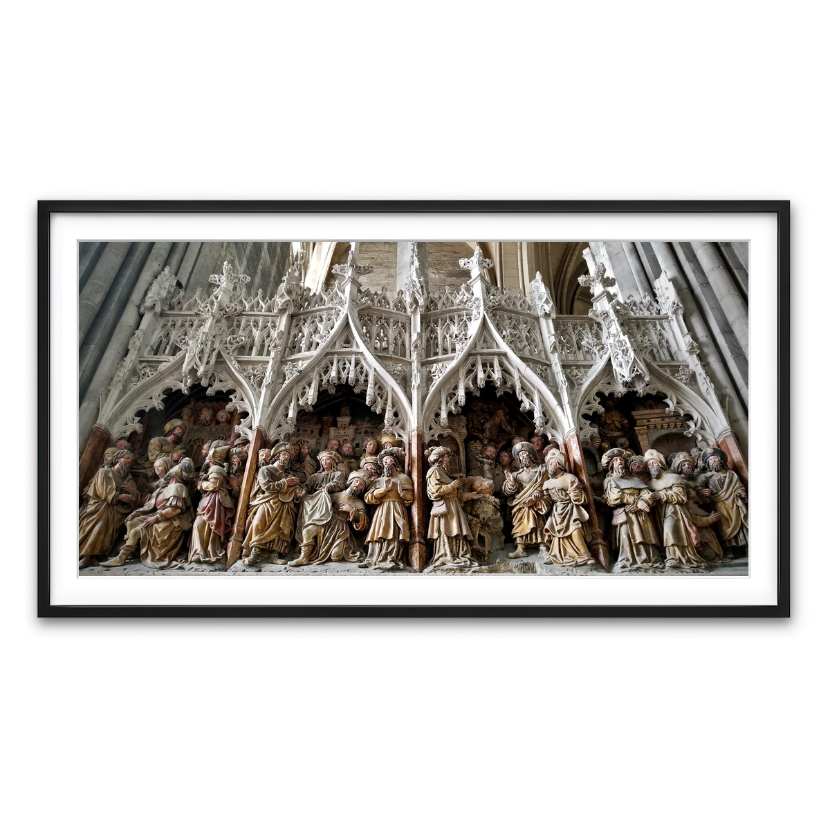 Framed Print 2x1 Black