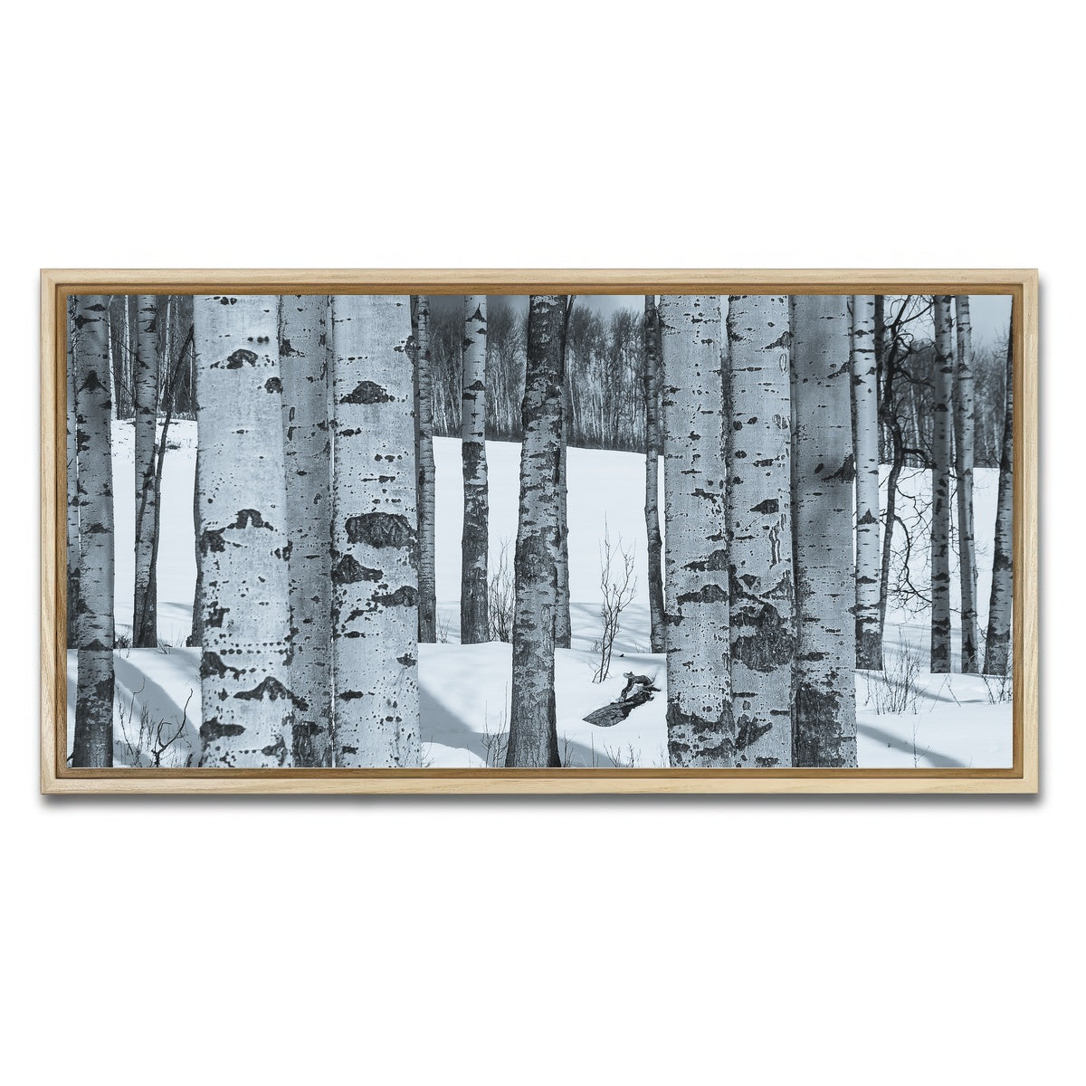 AUTO-MOCKUP WHITE | Round Lake | 1 Piece | Natural Framed Canvas | group=2x1