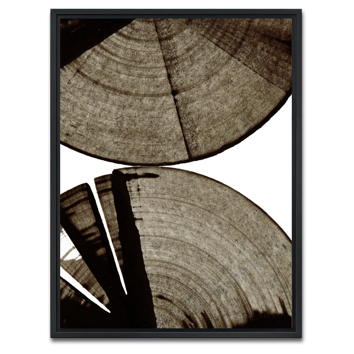 AUTO-MOCKUP WHITE | Rounds | 1 Piece | Black Framed Canvas | group=3x4