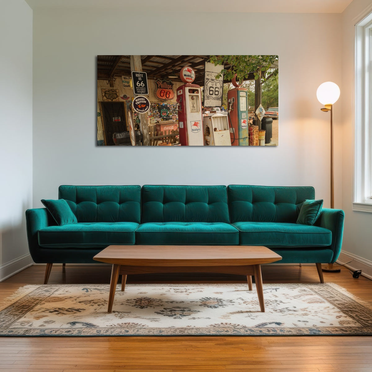 AUTO-MOCKUP ROOM | Route 66 in Arizona