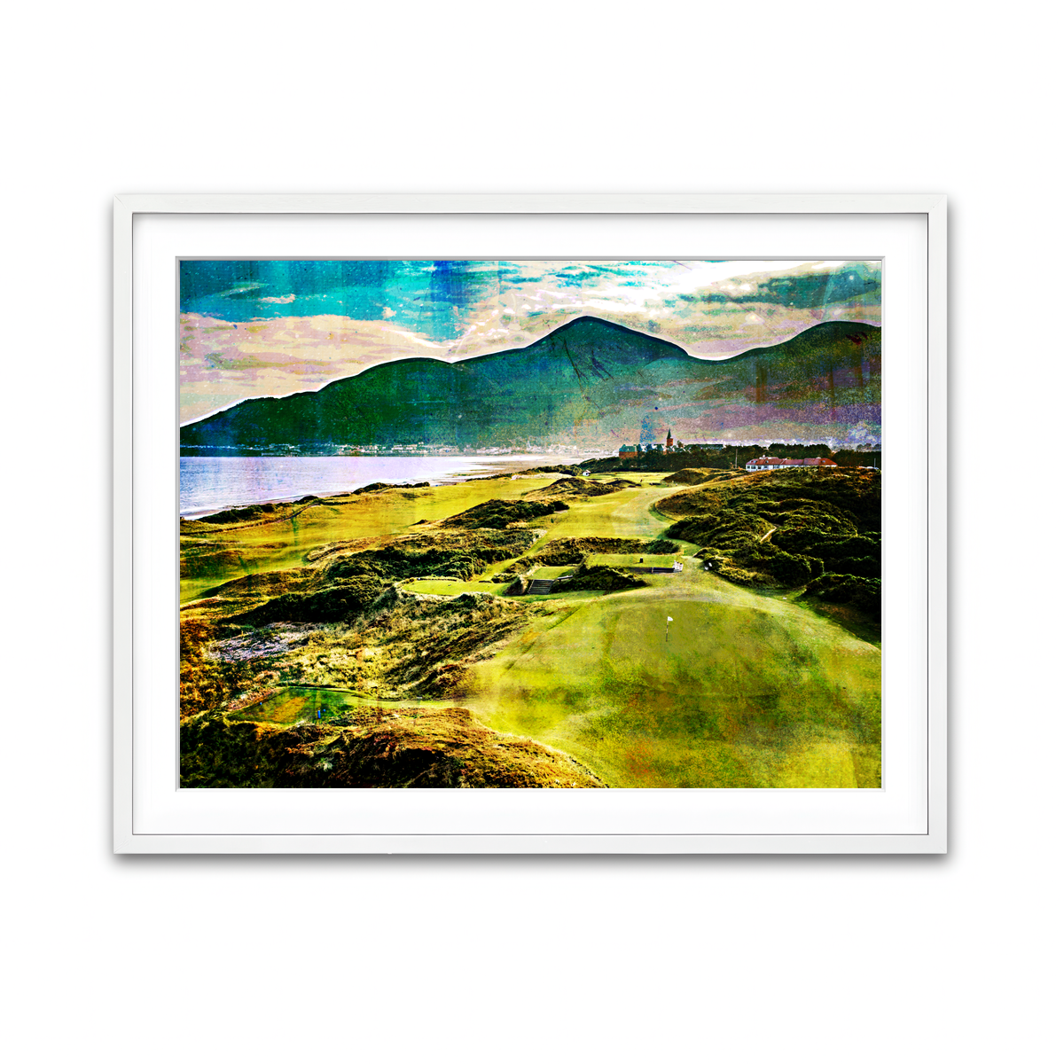 Framed Print 4x3 White