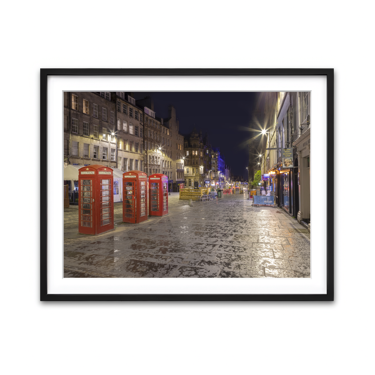Framed Print 4x3 Black