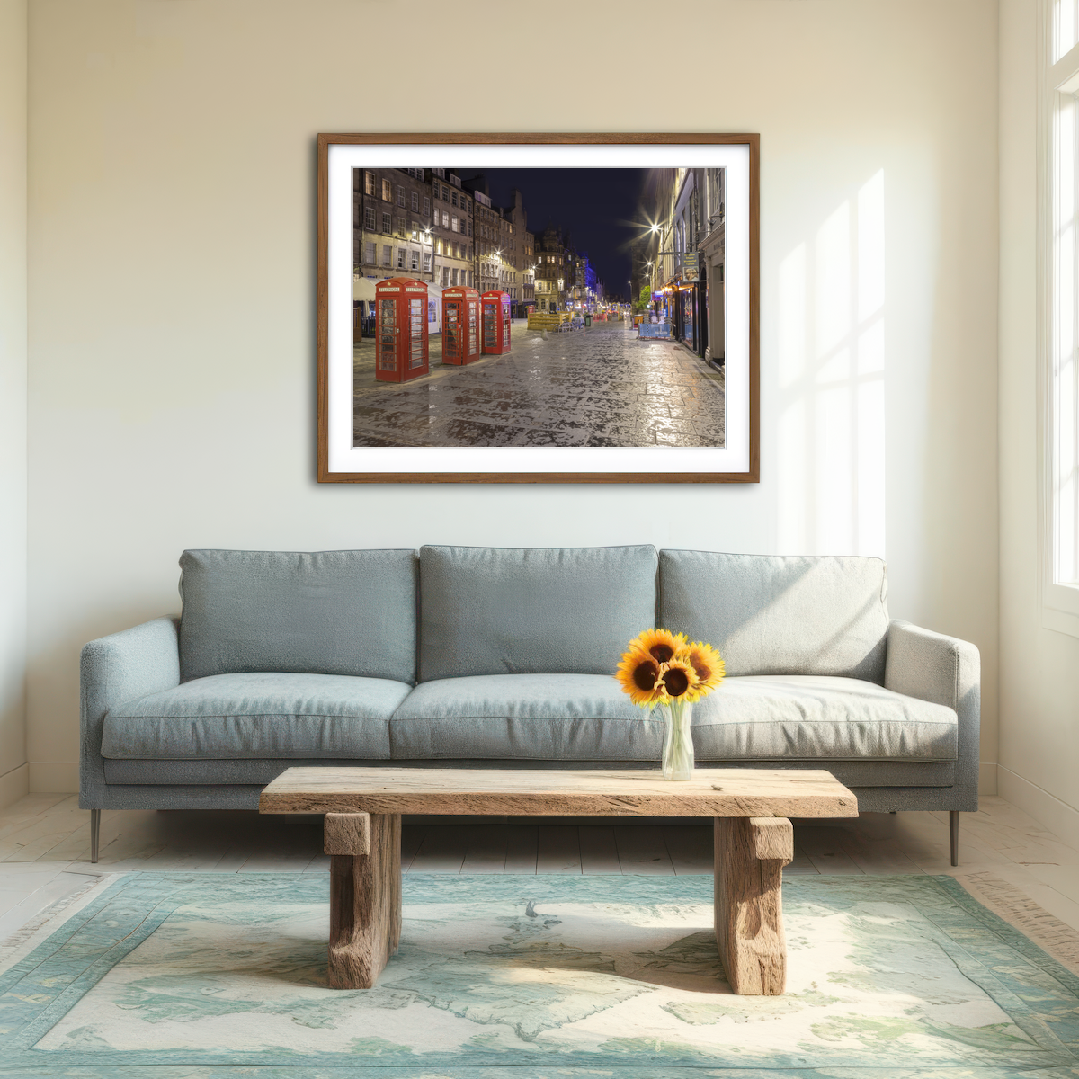 AUTO-MOCKUP ROOM | Royal Mile in Edinburgh Wall Art