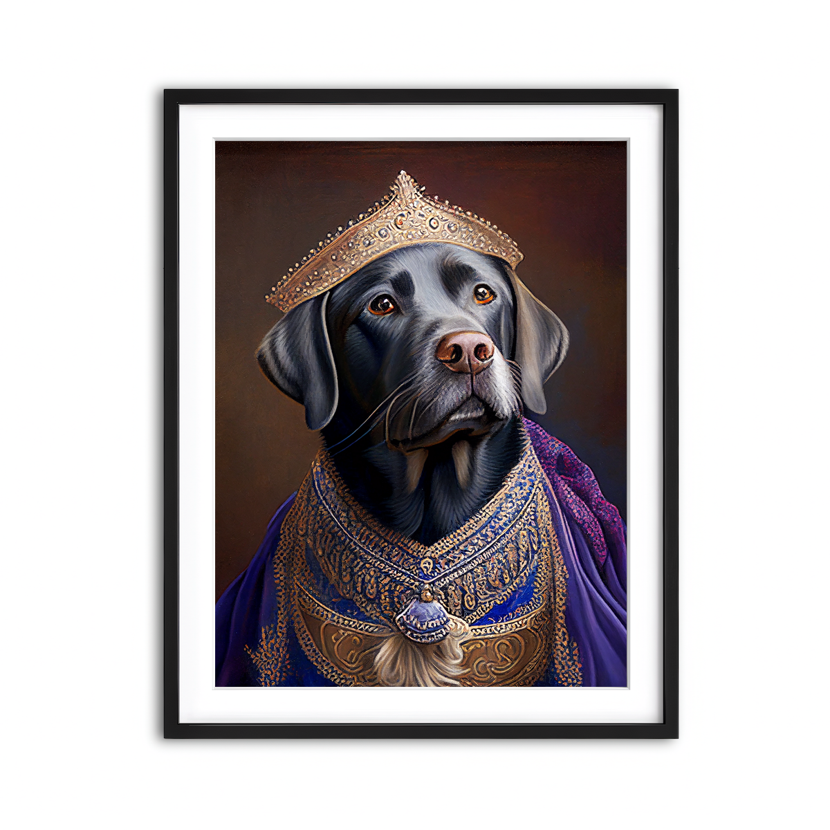 Framed Print 3x4 Black