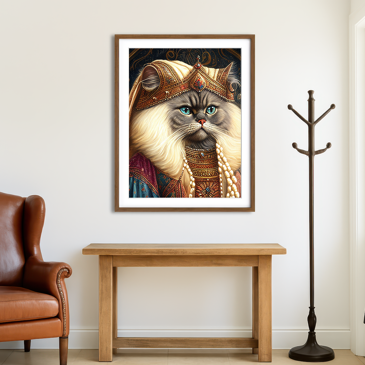 AUTO-MOCKUP ROOM | Royal Pets Persian Wall Art