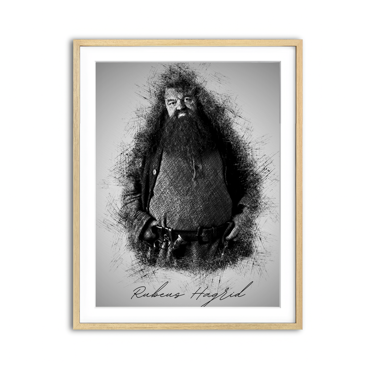 Framed Print 3x4 Natural