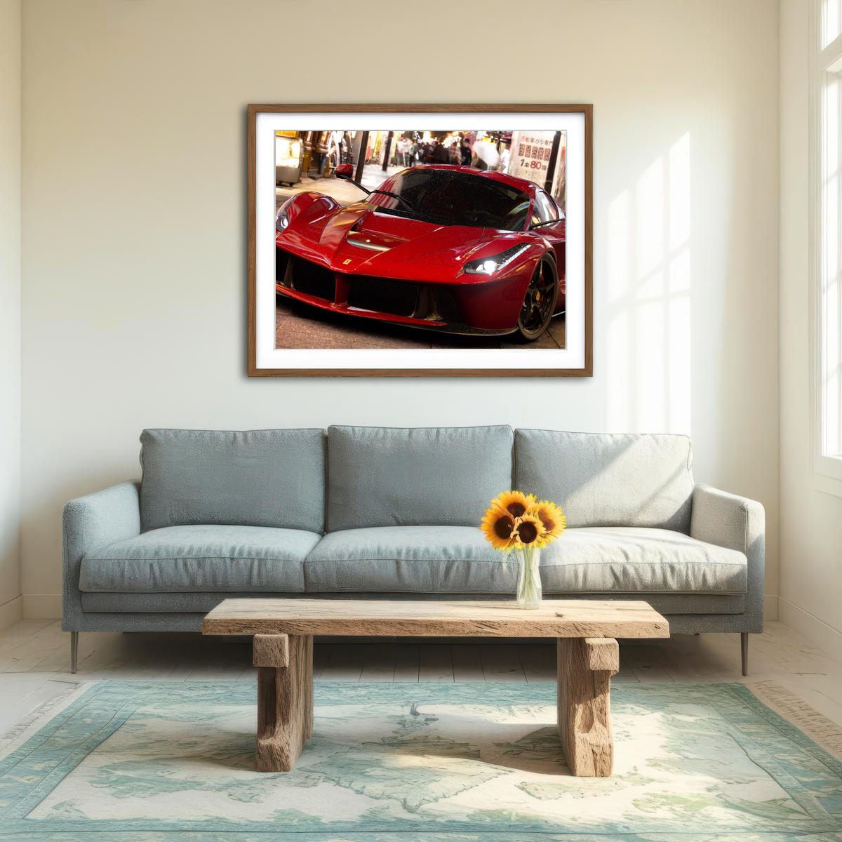 AUTO-MOCKUP ROOM | Ruby Wall Art