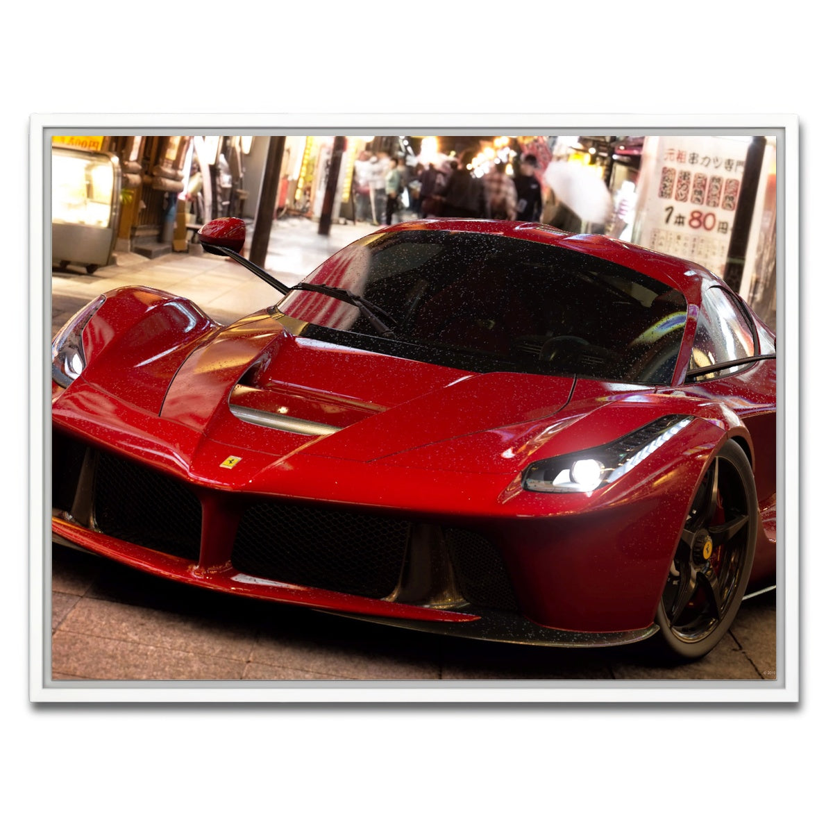 AUTO-MOCKUP WHITE | Ruby | 1 Piece | White Framed Canvas | group=4x3