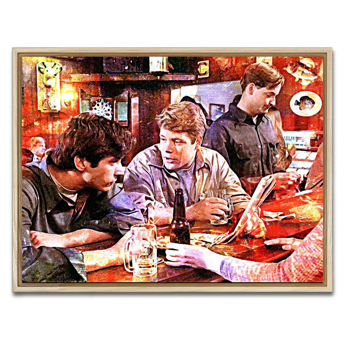 AUTO-MOCKUP WHITE | Rudy | 1 Piece | Natural Framed Canvas | group=4x3