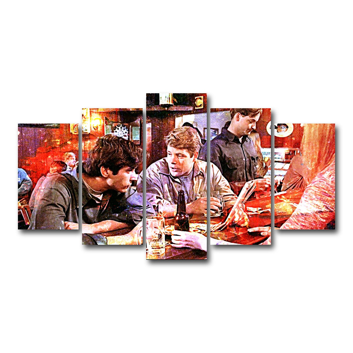 AUTO-MOCKUP WHITE | Rudy | 5 Piece | Gallery Wrap Canvas | group=5_normal