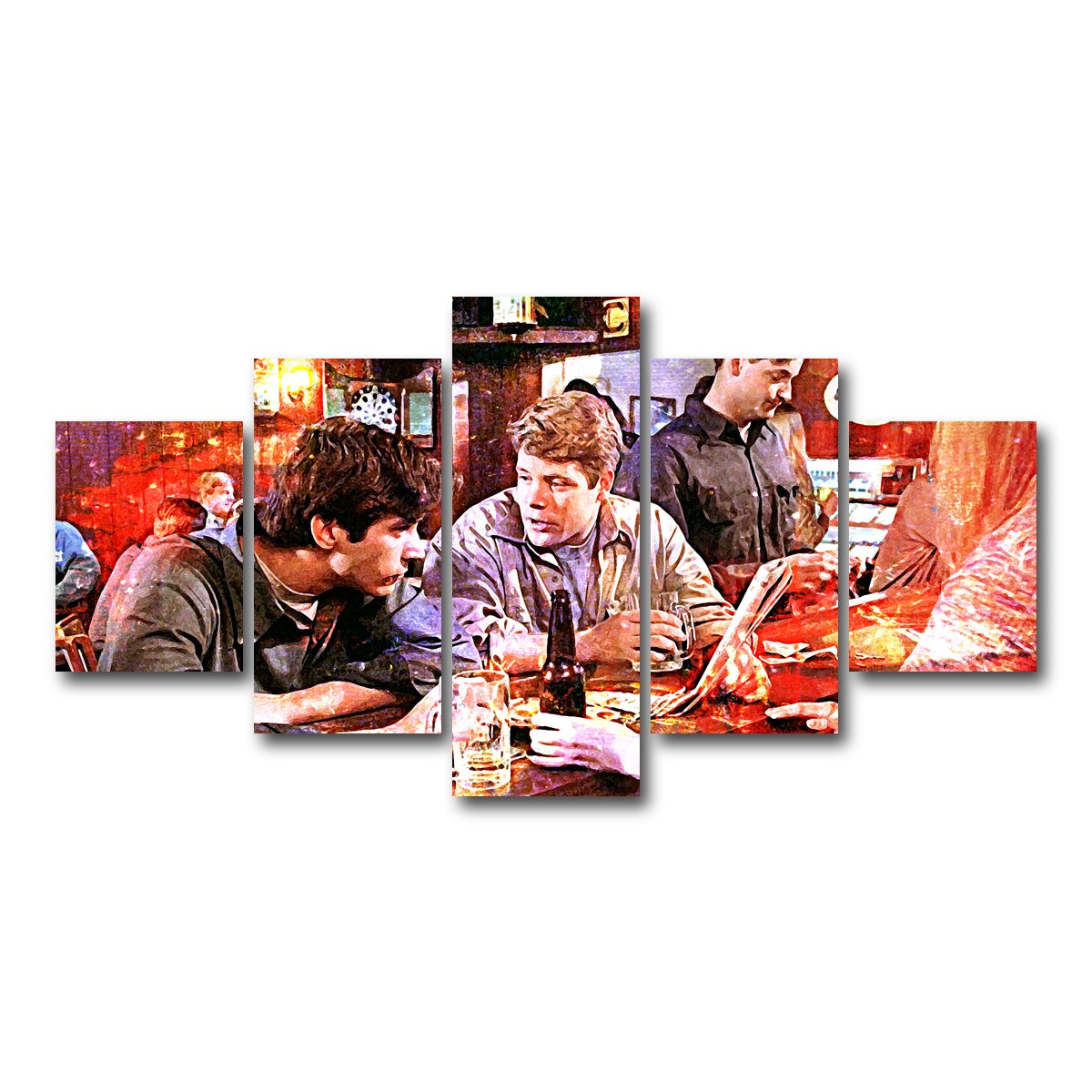 AUTO-MOCKUP WHITE | Rudy | 5 Piece | Gallery Wrap Canvas | group=5_short