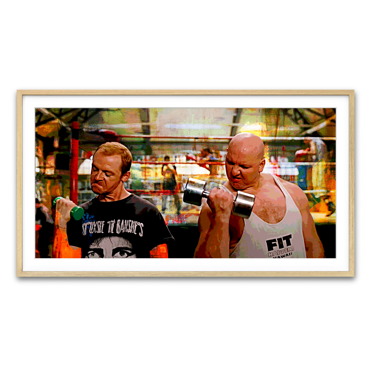 Framed Print 2x1 Natural