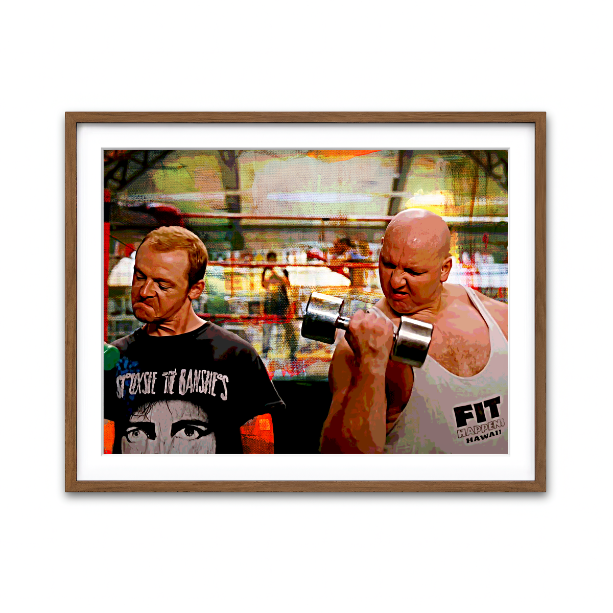 Framed Print 4x3 Walnut