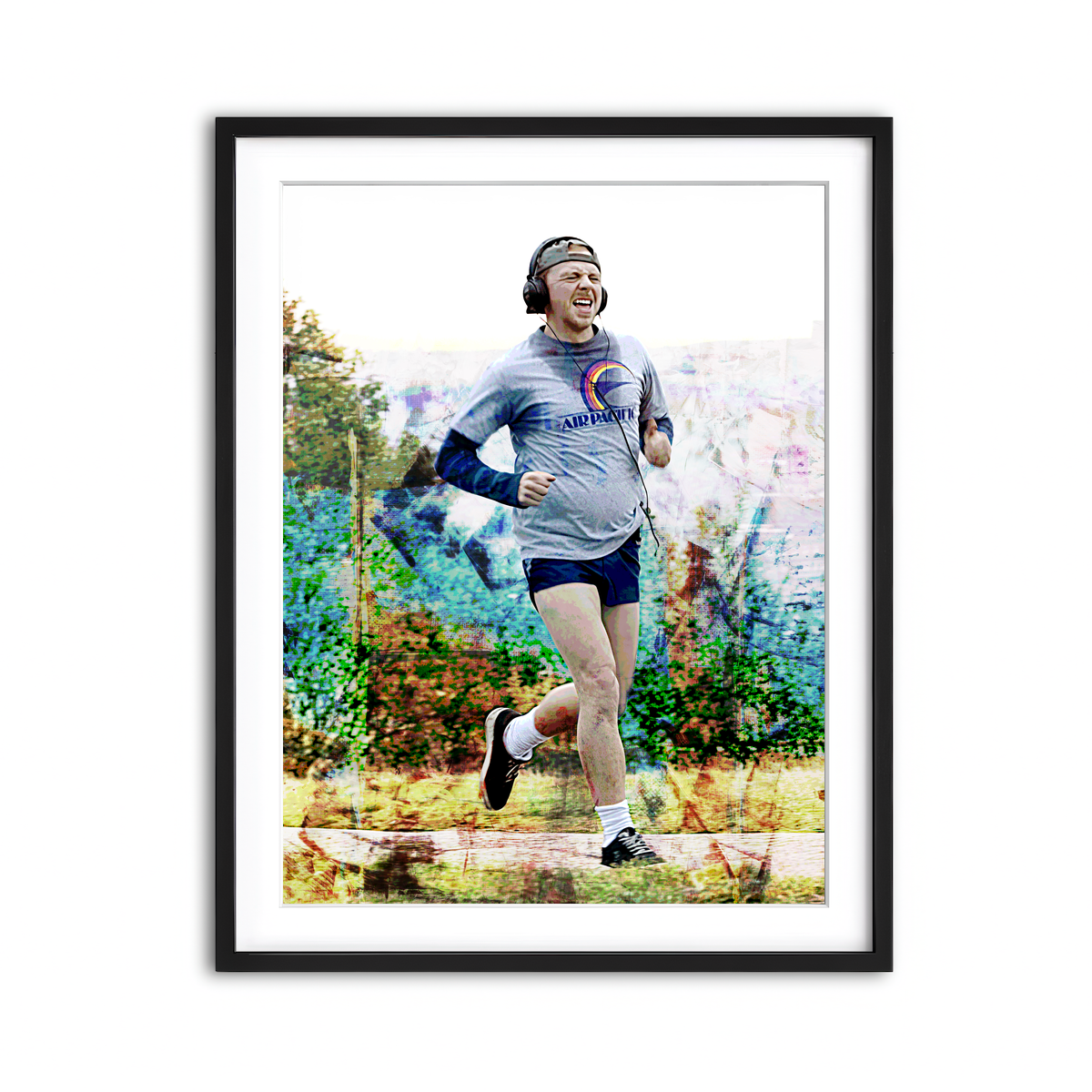 Framed Print 3x4 Black