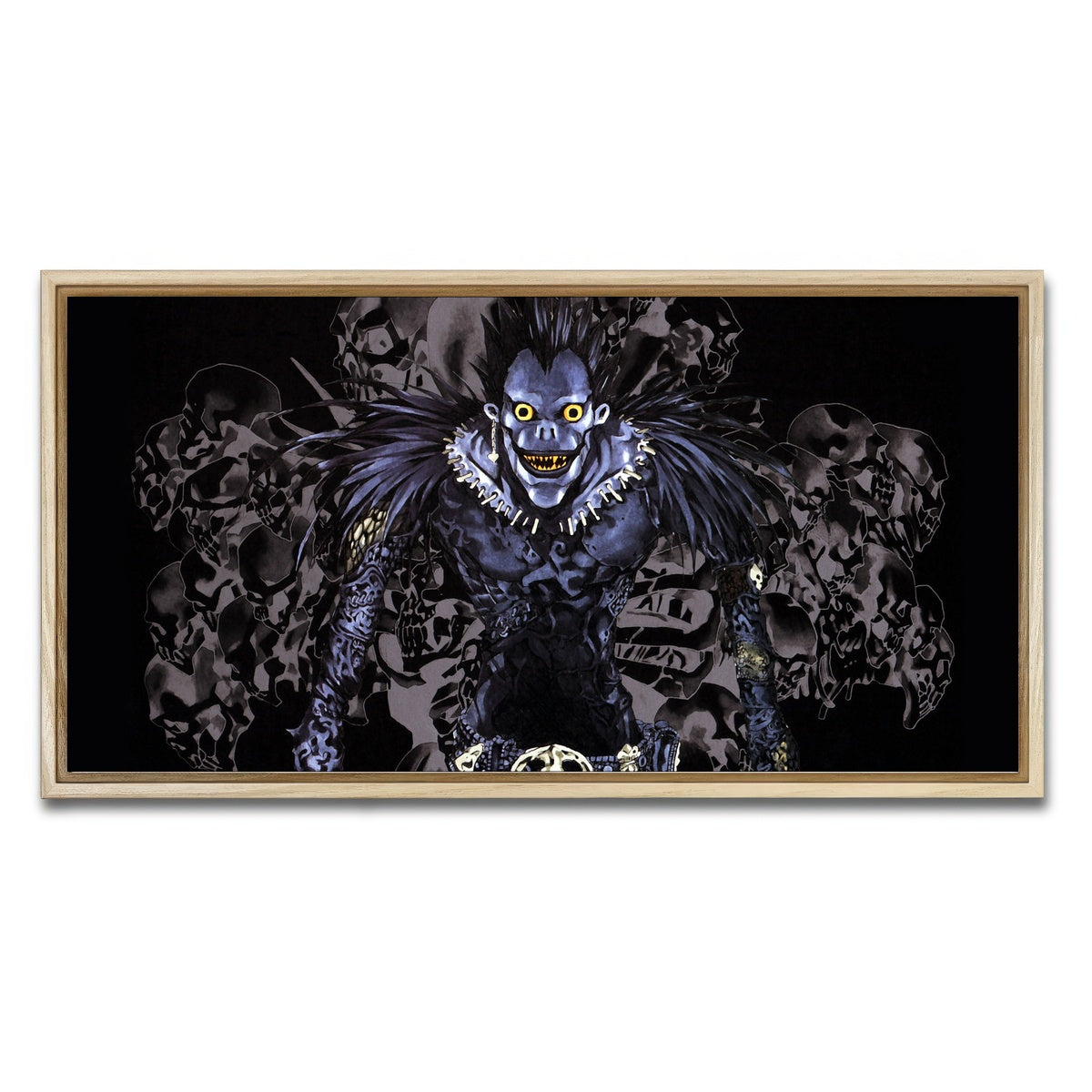 AUTO-MOCKUP WHITE | Ryuk | 1 Piece | Natural Framed Canvas | group=2x1